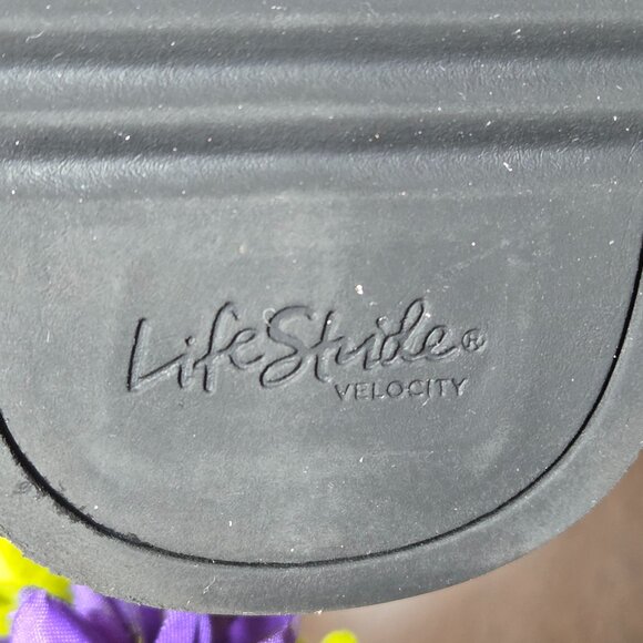 LifeStride Velocity 2.0 Zee Black Loafers, Comfort Slip-On Shoes - Size 7W-Women - Picture 9 of 9